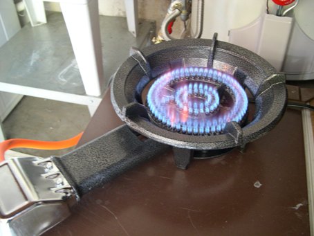 Natural Gas Cooking Outdoorstirfry, Outdoor Natural Gas Burner