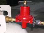 regulator additional valve off