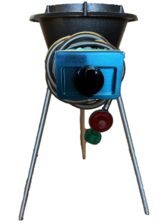 PowerFlamer propane 160 plus integrated electronic ignition long legs for tank